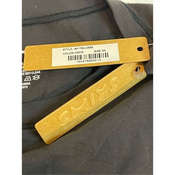 Skims women’s 3X black crop top NWT - Picture 6 of 6